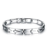Men's Silver Bracelet Retro Hand Jewelry Boys Accessories
