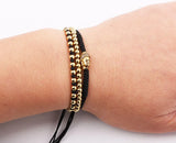 Stainless Steel Buddha Charm Friendship Bracelet