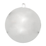 Silver Plated Hollow Flower Photo Box Pendant