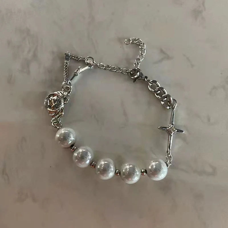 Luminous Pearl Bracelet Women Light Niche Ins Bracelet Jewelry
