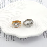 18K Stainless Steel Love Ring for Women Engagement Party Girl's Brands