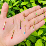 Neon Enamel Pendant Drops Oil Jewelry Necklace Accessories