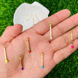 Neon Enamel Pendant Drops Oil Jewelry Necklace Accessories