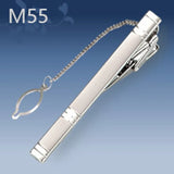 Crystal Tie Clip for Men Wedding Necktie Clasp