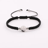 10mm Gemstone Macrame Bracelet for Women Men