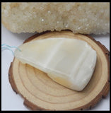 Natural Agate Carving Animal Pendant Bead 53x34x9mm