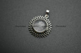 Cat Shape Natural Stone Cabochon Pendants