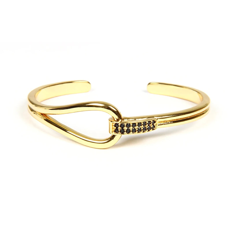 Cz Beads Bangle Men's Bracelet Manchette Bransoletka bijoux femme luxe