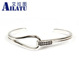 Cz Beads Bangle Men's Bracelet Manchette Bransoletka bijoux femme luxe