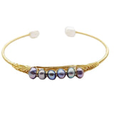 Hollow Zircon Jewelry Bangle for Women
