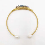 Hollow Zircon Jewelry Bangle for Women