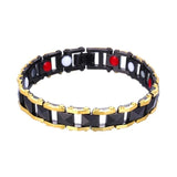 Punk Stainless Steel Magnetic Bracelet for Men