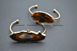 Red Agate Stone Wire Bangle Bracelet Jewelry