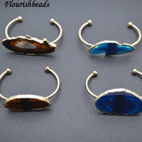 Red Agate Stone Wire Bangle Bracelet Jewelry