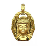 Retro Buddha Pendant Men's Necklace Chinese Style