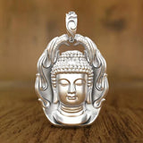 Retro Buddha Pendant Men's Necklace Chinese Style