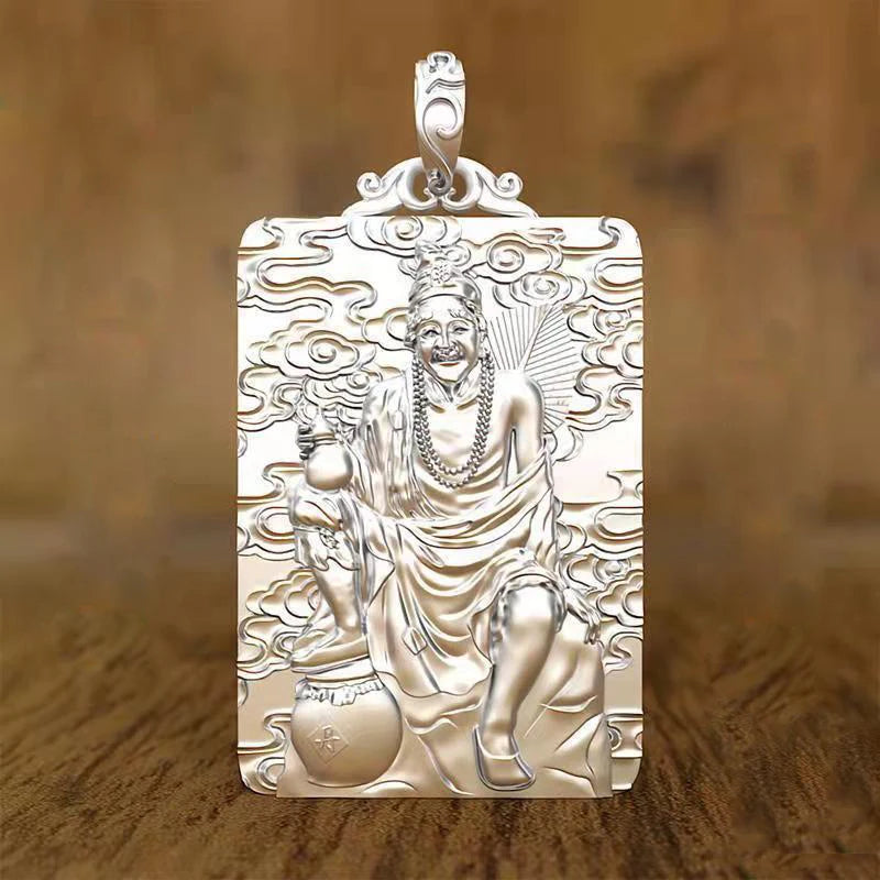Vintage Buddha Pendant Men's Arhat Bodhisattva Buddha Jewelry