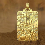 Vintage Buddha Pendant Men's Arhat Bodhisattva Buddha Jewelry