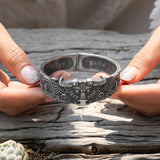 Retro Bull Head Bracelet Men's Open Silver Jewelry Bracelet