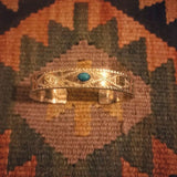 Retro Men's Turquoise Domineering Bracelet