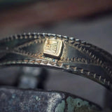 Retro Men's Turquoise Domineering Bracelet