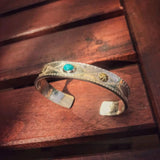 Retro Men's Turquoise Domineering Bracelet