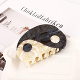 National Style Headdress Semicircle Hair Claw Clip