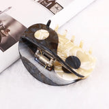 National Style Headdress Semicircle Hair Claw Clip
