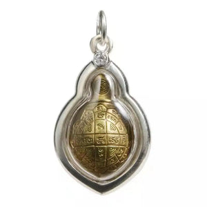 Chinese Style Tortoise Necklace Pendant Jewelry Retro Accessories