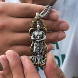 Retro Pendant Necklace Men's Pendant Amulet Men's Jewelry
