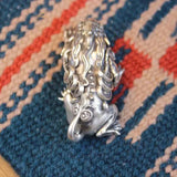 Vintage Lion Head Brave Necklace Key Chain Pendant