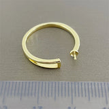 Adjustable Ring Base Mountings for 5-7mm Pearls