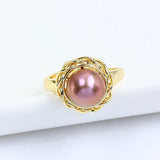 Adjustable Ring Base for Pearls 9-10mm