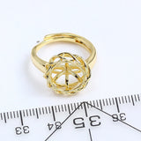 Adjustable Ring Base for Pearls 9-10mm