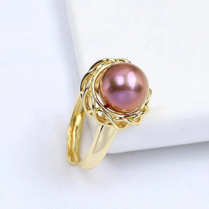 Adjustable Ring Base for Pearls 9-10mm