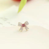 Sense Bow Brooch Summer Girl's Collar Anti Light Button Formal Pin Jewellery