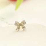 Sense Bow Brooch Summer Girl's Collar Anti Light Button Formal Pin Jewellery