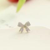 Sense Bow Brooch Summer Girl's Collar Anti Light Button Formal Pin Jewellery