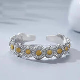 Adjustable Daisy Bracelet for Men and Women