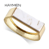 Resin Cuff Bracelet Bohemia Statement Bangle