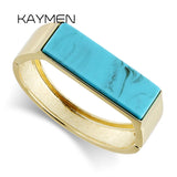 Resin Cuff Bracelet Bohemia Statement Bangle