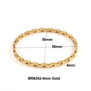 Stainless Steel Chain Charm Bracelet for Women