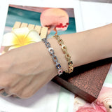 Stainless Steel Chain Charm Bracelet for Women