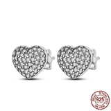Women's Star Wing Stud and Hoop Earrings Set, 925 Silver
