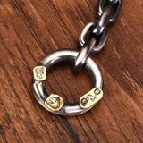 Retro Thick Men's Bracelet - Heavy Motorcycle Style
