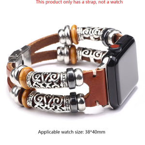 Vintage Leather Bracelet Multi-layer Charm Jewelry