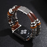 Vintage Leather Bracelet Multi-layer Charm Jewelry