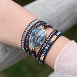 5-Layer Leather Stone Wrap Supplier