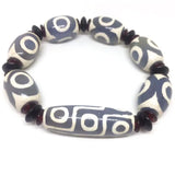 Elastic Agate Bracelet for Men and Women