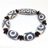 Elastic Agate Bracelet for Men and Women